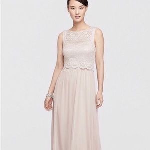 Night way collections champagne dress